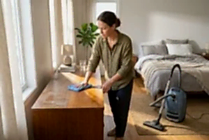how to get rid of dust in a room