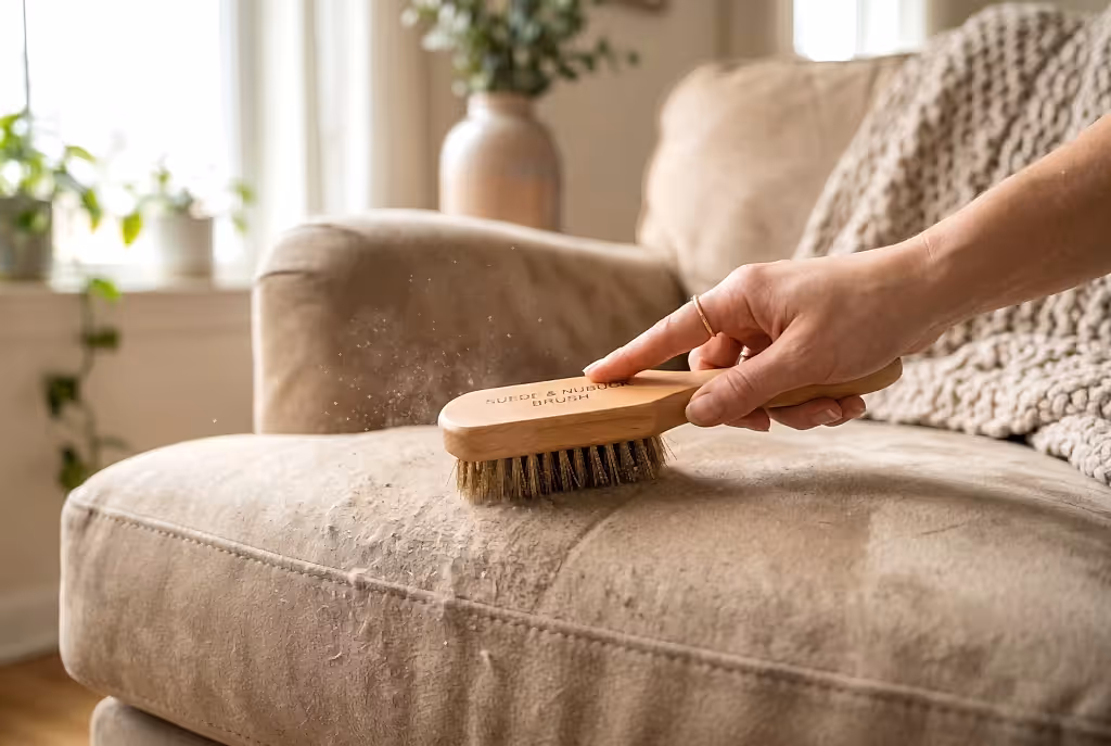 how do i clean suede furniture
